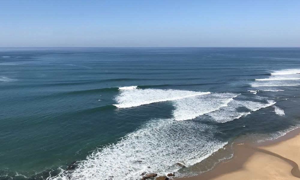 Surfing Ribeira d'Ilhas, the most famous wave in the World Surfing Reserve Ericeira